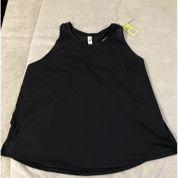 All in Motion Women's Size XXL Solid Black Racerback Essential Athletic Tank Top - Picture 1 of 10